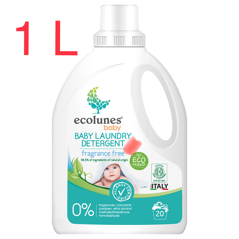 ECOLUNES Bébé Détergent À Lessive 1 Litre